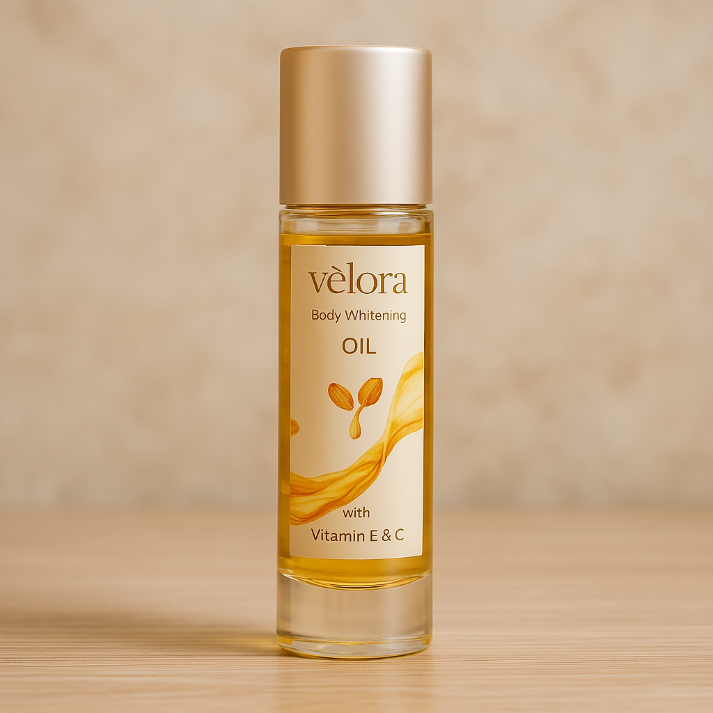 Vèlora Body Whitening Oil with Vitamin E & C