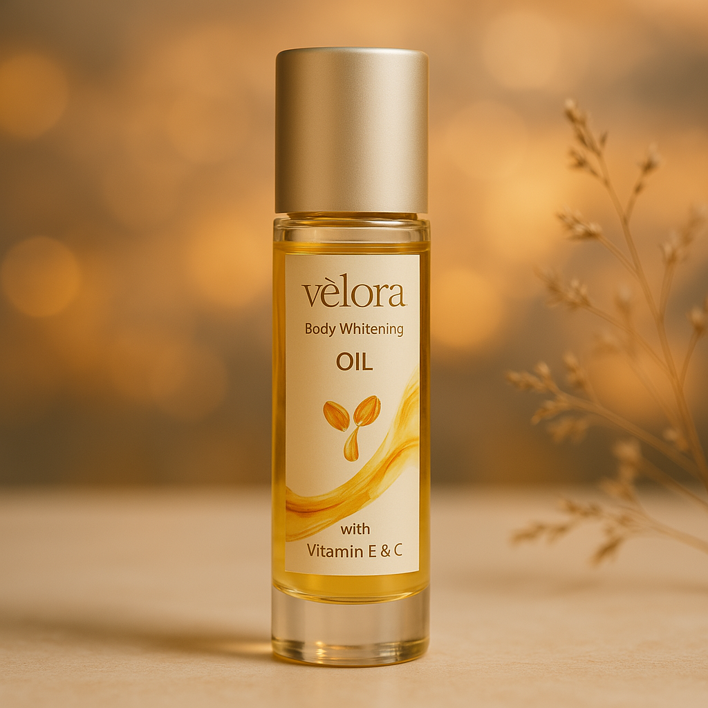 Vèlora Body Whitening Oil with Vitamin E & C